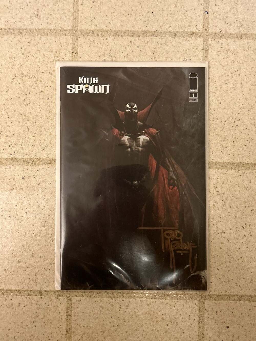 King Spawn #1 (2021) Puppeteer Lee Cover A Signed by Todd McFarlane